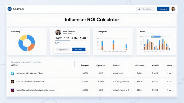Influencer ROI Calculator