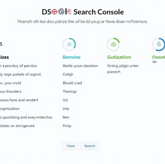 Google Search Console Optimization