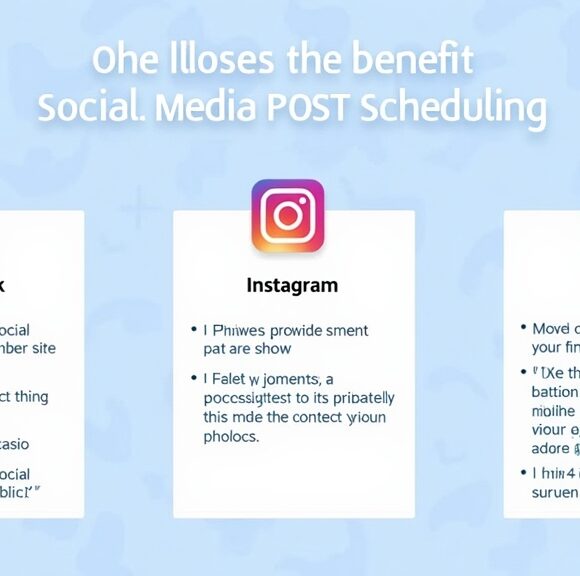 social media post scheduling